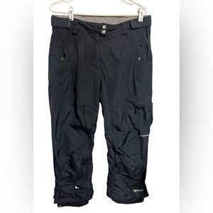 Convert Velocity Black Imperfection Ski Pants Sz Large